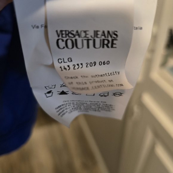 Versace Jeans Collection Royal Blue Tee - Picture 4 of 5